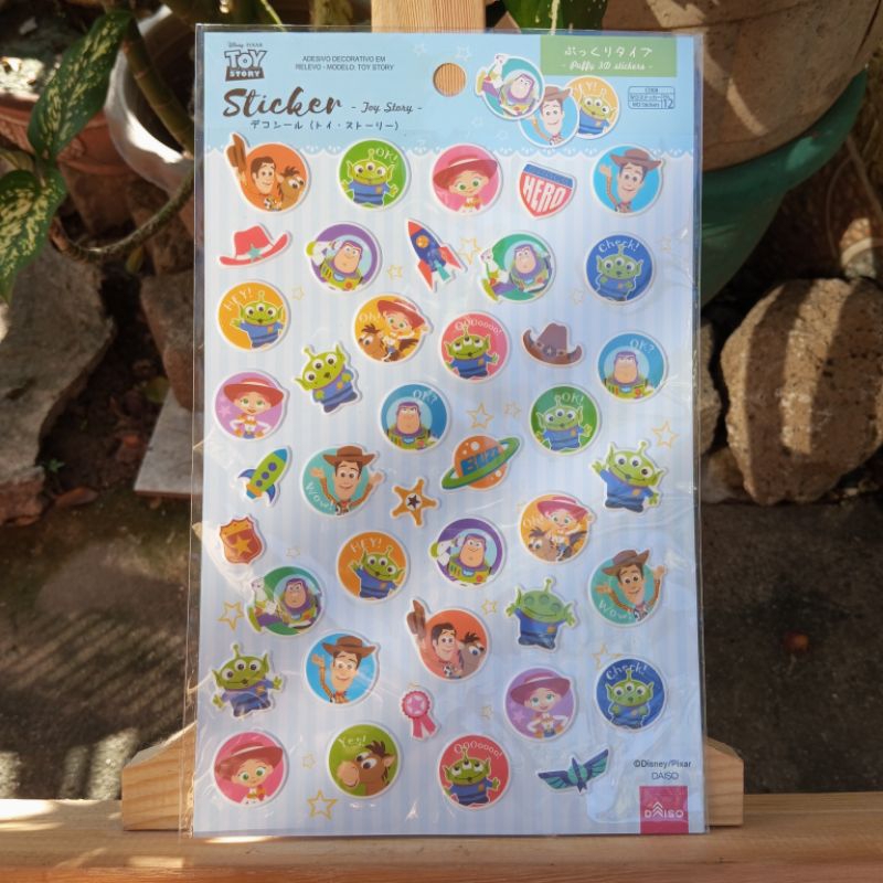 DAISO Disney Toy Story Sticker | Shopee Philippines