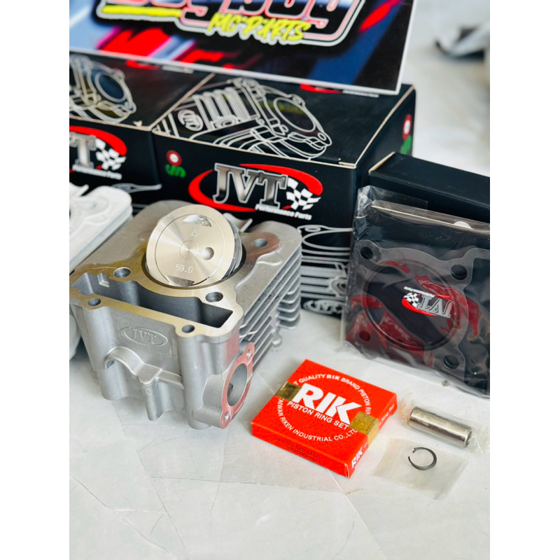 JVT Cylinder Block (59MM) for Mio i 125/Mio Soul i 125 and MiO Sporty ...