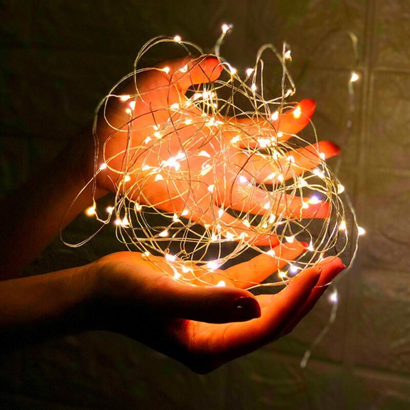 Fairy light 3 Modes -1M 2M 3M 5M String light Led Christmas Lights ...