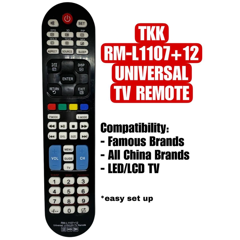 100% Universal remote control American live smart tv remote (universal ...