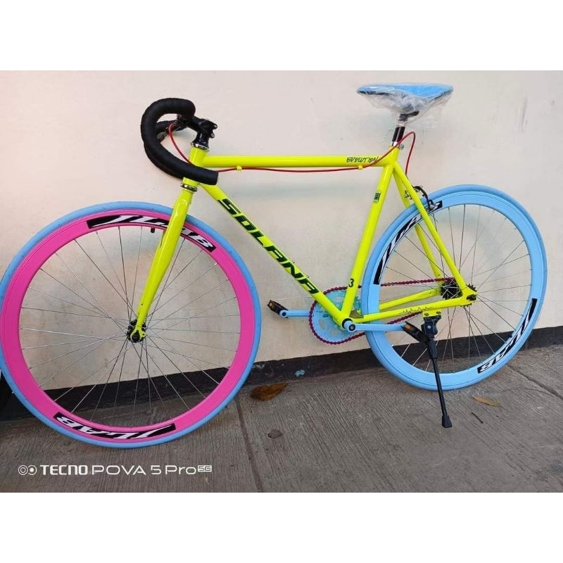 Solana Evolution Fixie Steel Wholebike Shopee Philippines