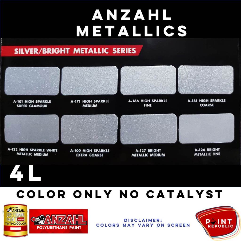 Anzahl Urethane Paint Colors - Standard Colors - 4L COLOR ONLY | Paint ...