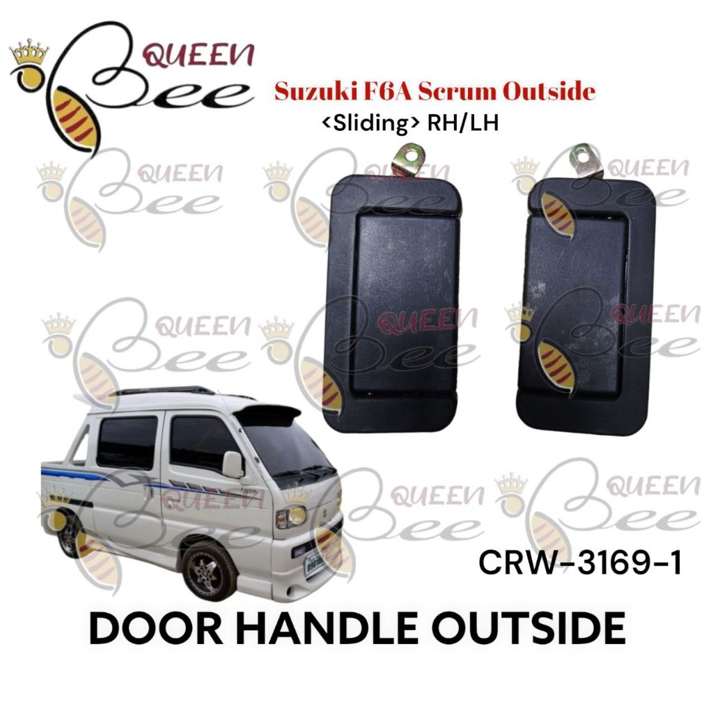 QUEENBEE CRW-3169-1 Suzuki F6A Multicab Scrum Sliding door handle ...