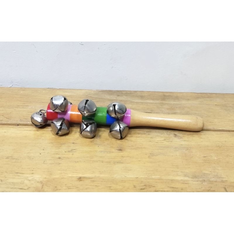 Imported Wooden Bell Rattle | Shopee Philippines