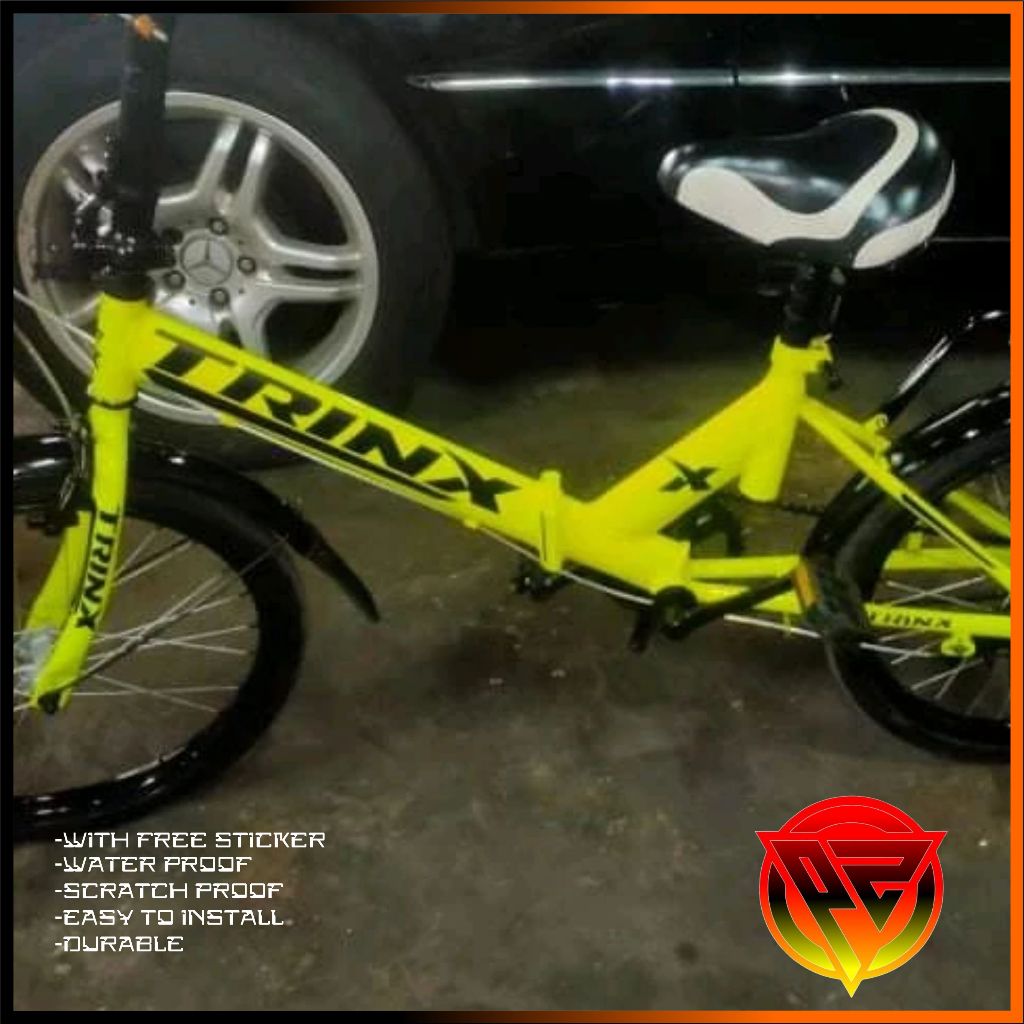 TRINX Bike Design Vinyl Stickers Decal For Mountain Bicycle Frame ...