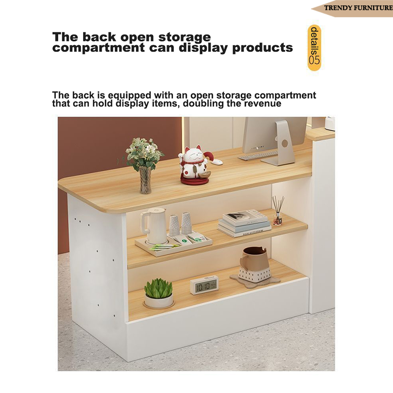（COD）Trendy Furniture Bar counter, front desk, storage cabinet, tea ...