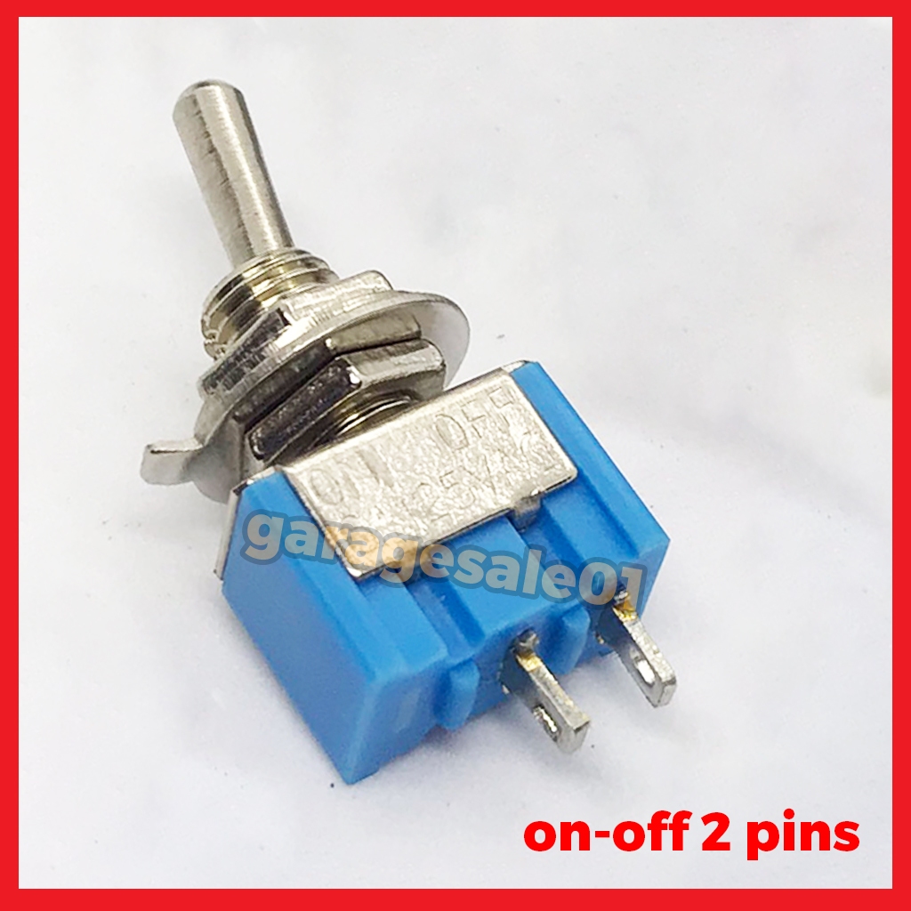GS Mini Toggle Switch – 2P/3P/6P On-Off / On-On / On-Off-On for ...