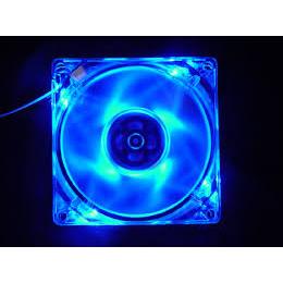80MM BLUE LED LED Computer Case Cooling Fan | Shopee Philippines