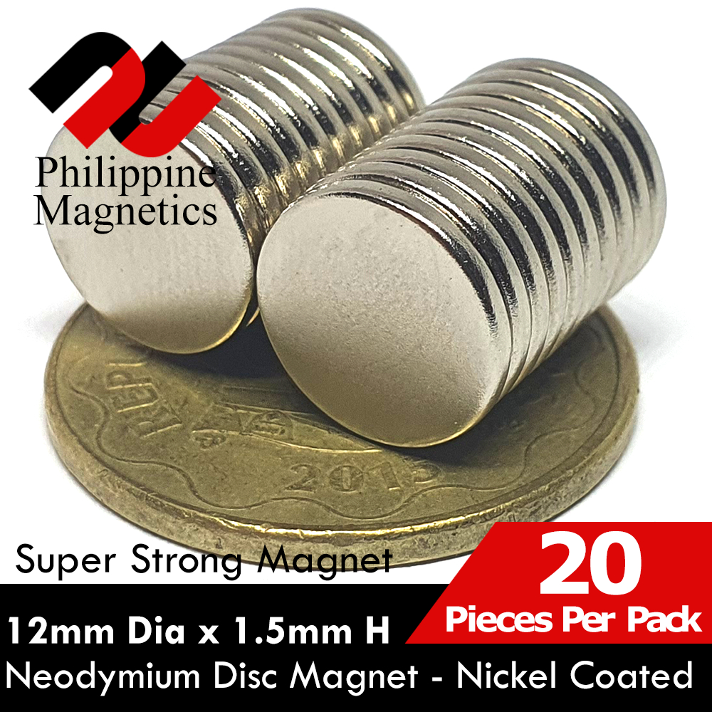 500 12x1.5mm Pieces Neodymium Magnet Super Strong Rare Earth NdFeB ...