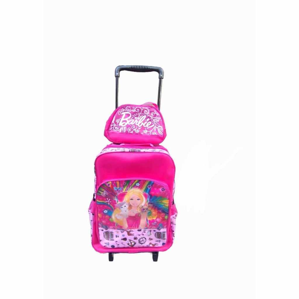 Amazon Barbie Collection Barbie Trolley Bag 2019 Lunch Box Trolley
