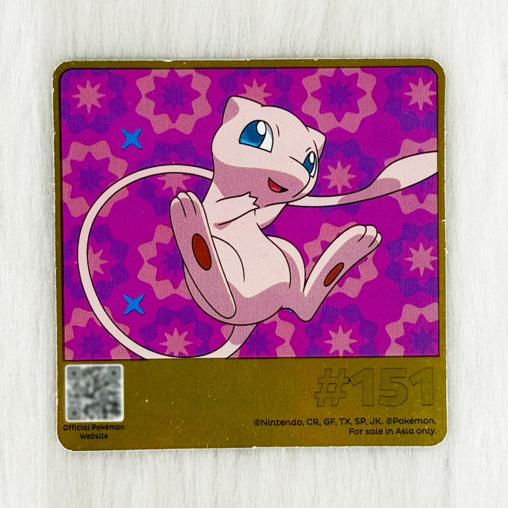 Pokemon X Oreo Limited Edition Photocard MEW #191 [ONHAND & OFFICIAL ...