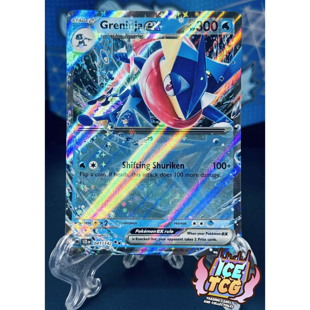 041 142 pokemon card Sparkling Crystal 2024 Pokemon Stellar Crown 142/142 ACE SPEC Rare