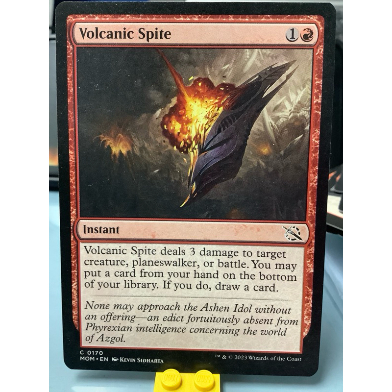 MAGIC: The Gathering - Volcanic Spite (March of the Machine) | Shopee ...