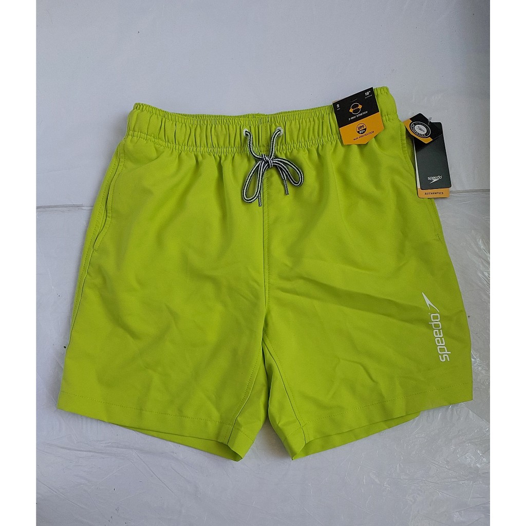 Speedo Beach Swim Shorts Mens 8 inch Inseam Small NewUSA | Shopee ...