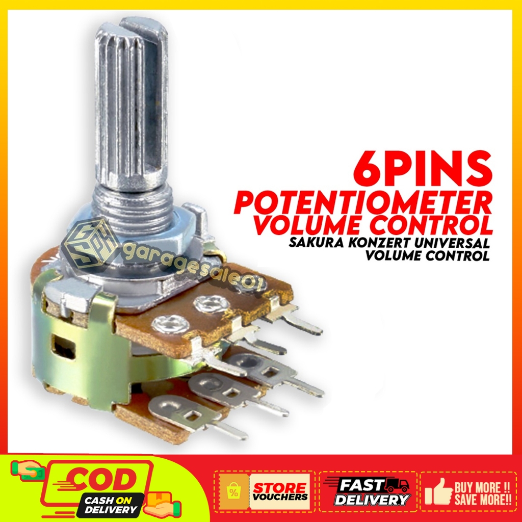 GARAGESALE01 Universal Potentiometer 6 legs Sakura Konzert Master ...