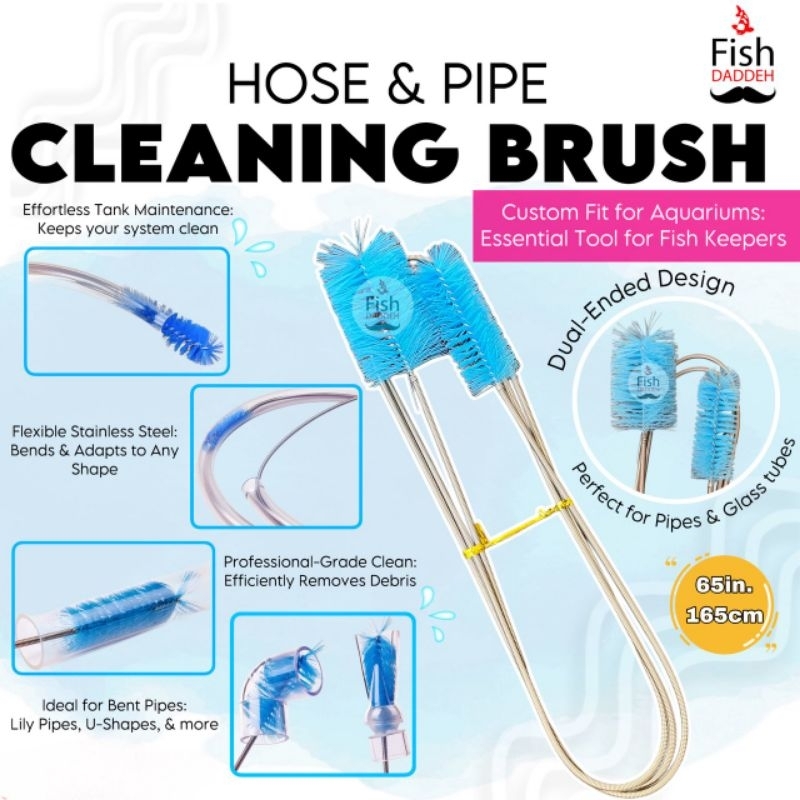 Hose Pipe Cleaning Brush Cleaner Aquarium Double Ended | Shopee Philippines