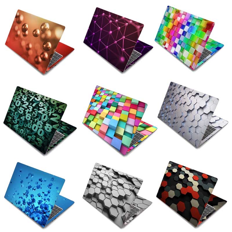 3D Visual Effect Dizzy Illusion Design Laptop Skin Cover Sticker 2