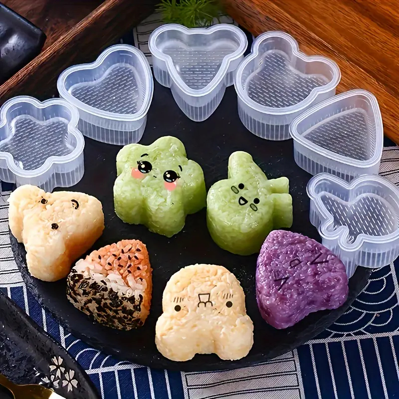 Sushi Molder Onigiri Maker Rice Ball Mold Bento Accessories For Kids
