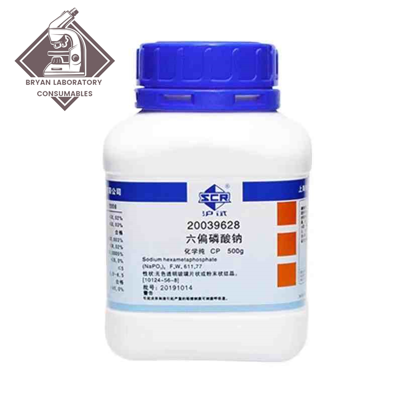 Sodium Hexametaphosphate CP grade chemically pure 500g laboratory
