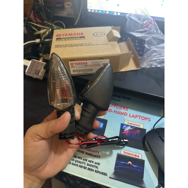 WINKER LIGHT SIGNAL LIGHT REAR FOR YAMAHA SZ GENUINE PARTS (PAIR ...