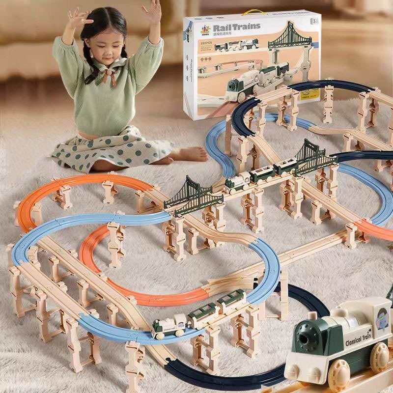 Electric Train Track Thomas Train Children's Educational Assembly ...
