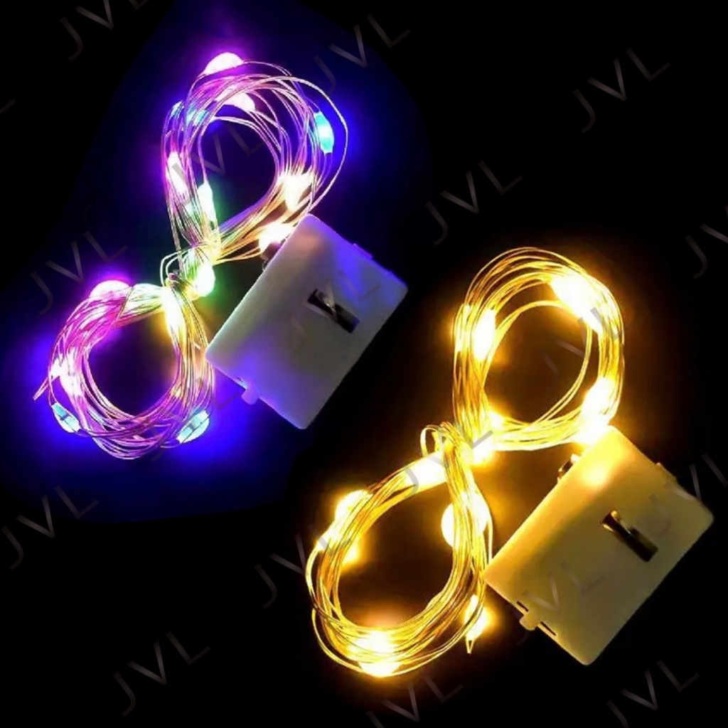 Christmas Lights 10 LED 1M Fairy decor led light christmas party ...