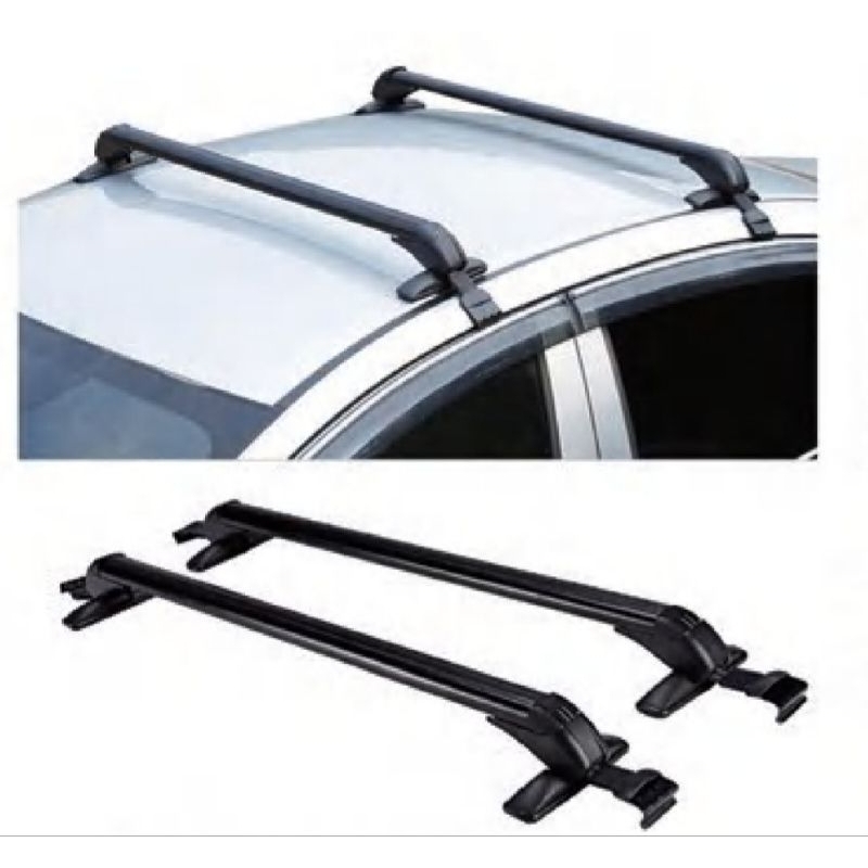 Quality gutterless crossbar LOW PROFILE Aesthetic | Shopee Philippines