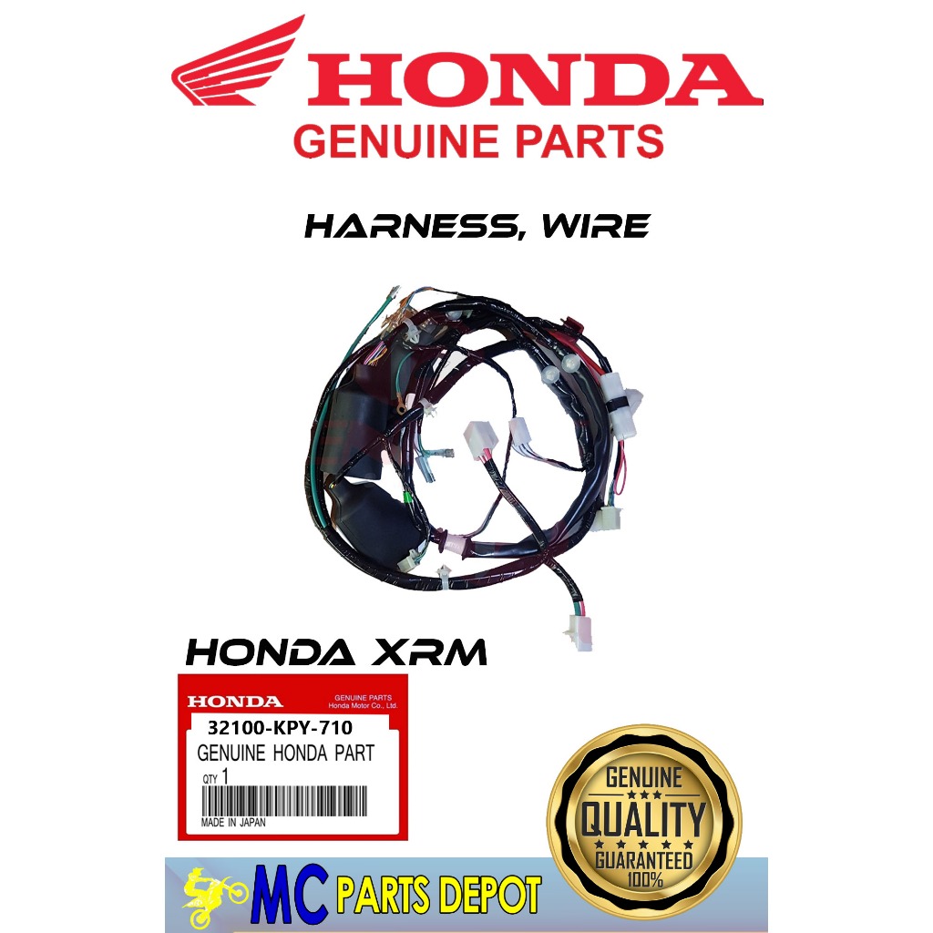 HONDA GENUINE HARNESS WIRE (32100-KPY-710) | Shopee Philippines