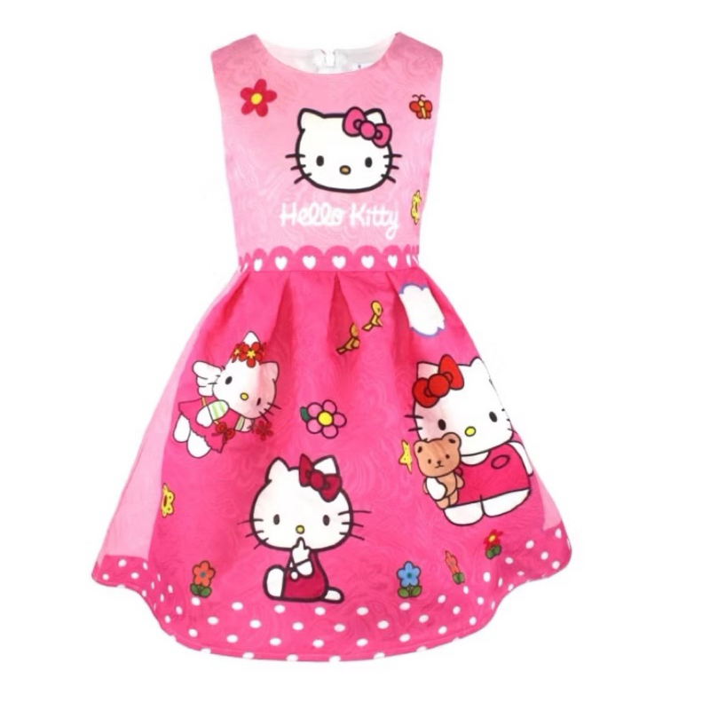 Hello Kitty dress for kids | Shopee Philippines