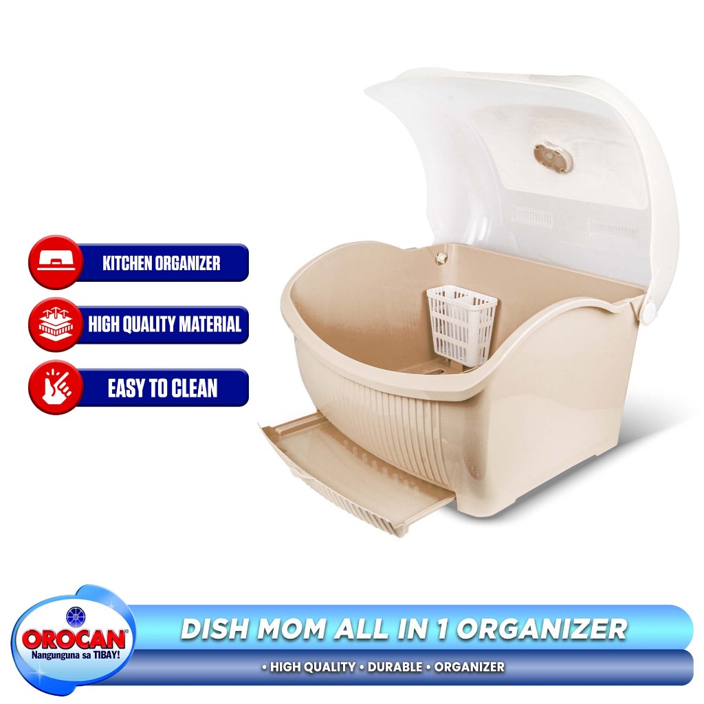 Orocan Cucina Uno Dish Mom Kitchen Organizer Shopee Philippines