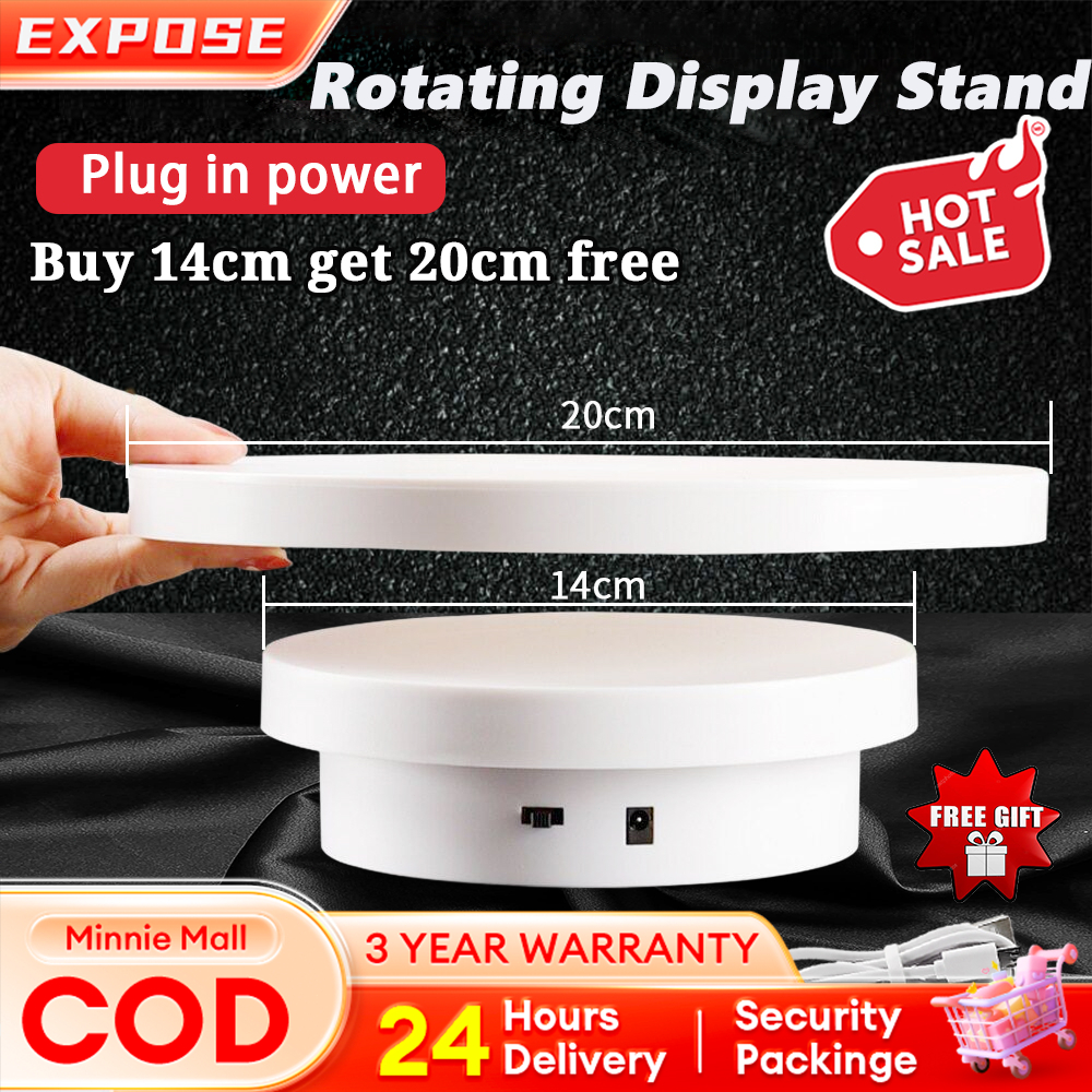 Rotating Turntable Electric Display Stand 360° Rotation Turntable