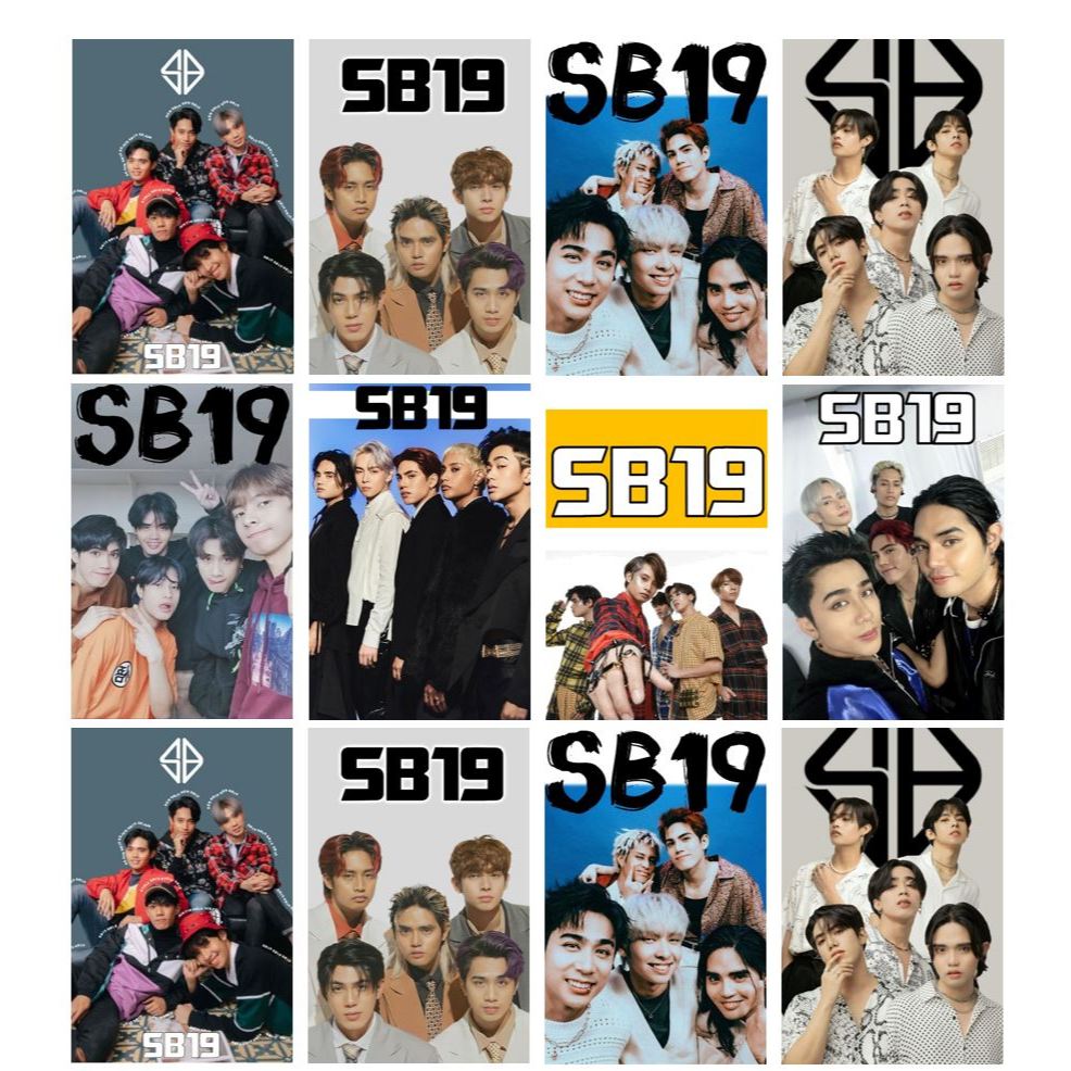 8 PIECES 2MS PPOP SB-19 STICKER PHOTOSHOOT 2X2.5 INCHES | Shopee ...