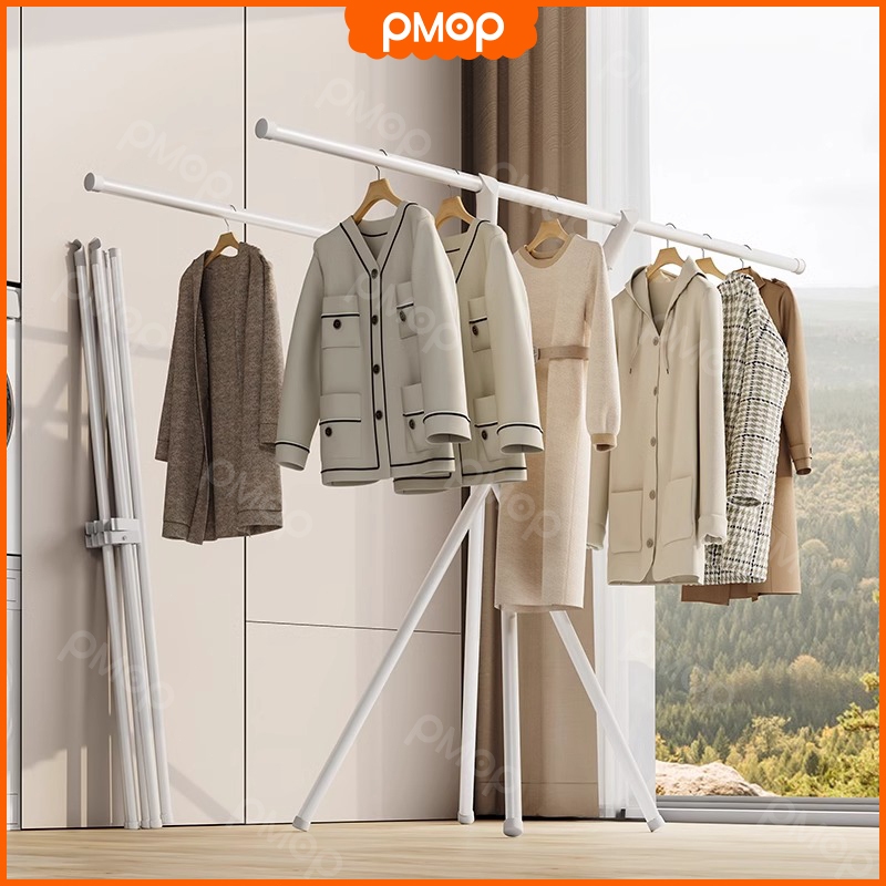PMOP Clothes Rack Stainless Foldable Sampayan Laundry Drying Rack