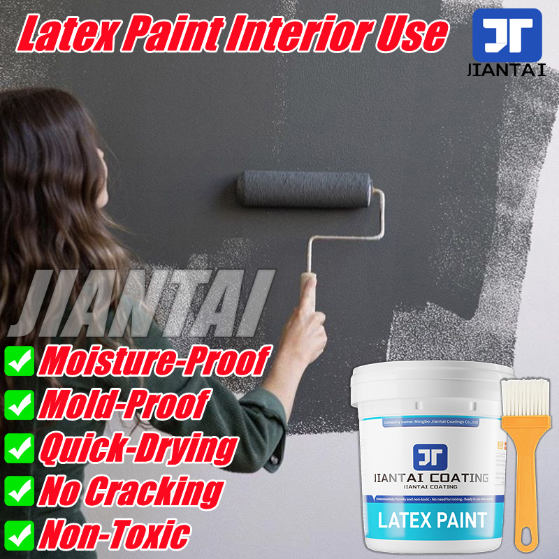 ★1KG★MoldResistant FormaldehydeFree Latex Paints Coating, DIY, Eco