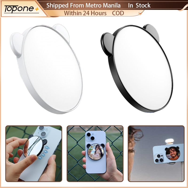 Phones Back Magnetic Selfie Mirror For Video Live Streaming Photography ...