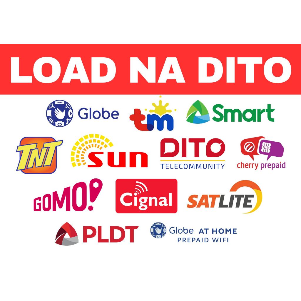 Signage! Load Na Dito Hanging Signage A4 Size Sintra / Laminated Finish ...