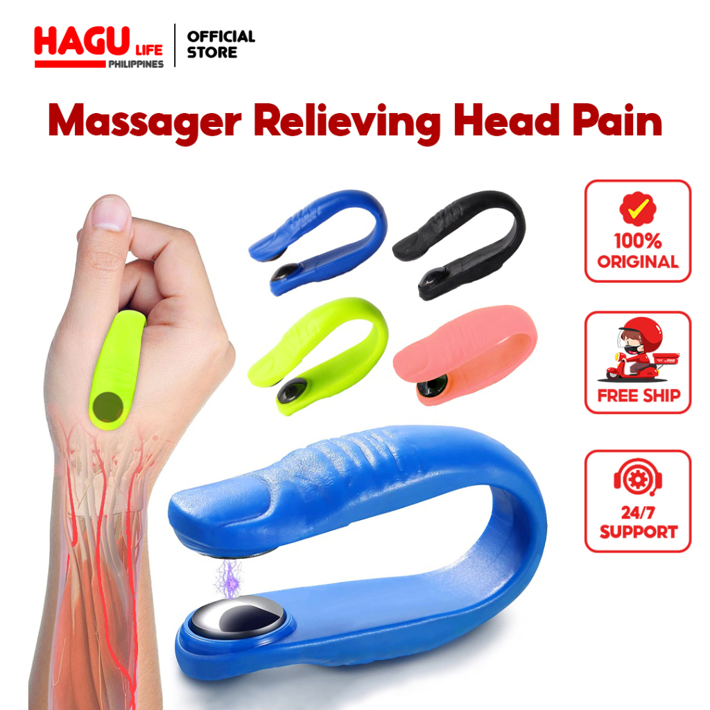 Hand Massager Wearable Acupressure Massager Relief Relieving Head Pain