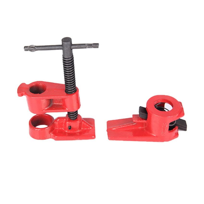 Heavy Duty Pipe Clamp 3/4'' Quick Release Wood Gluing Pipe Clamp Heavy