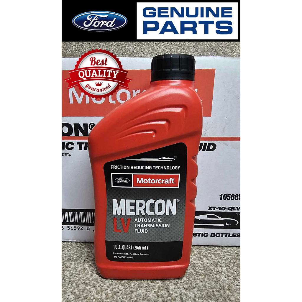 MOTOCRAFT MERCON LV AUTOMATIC TRANSMISSION FLUID 946ml ATF OIL | Shopee ...