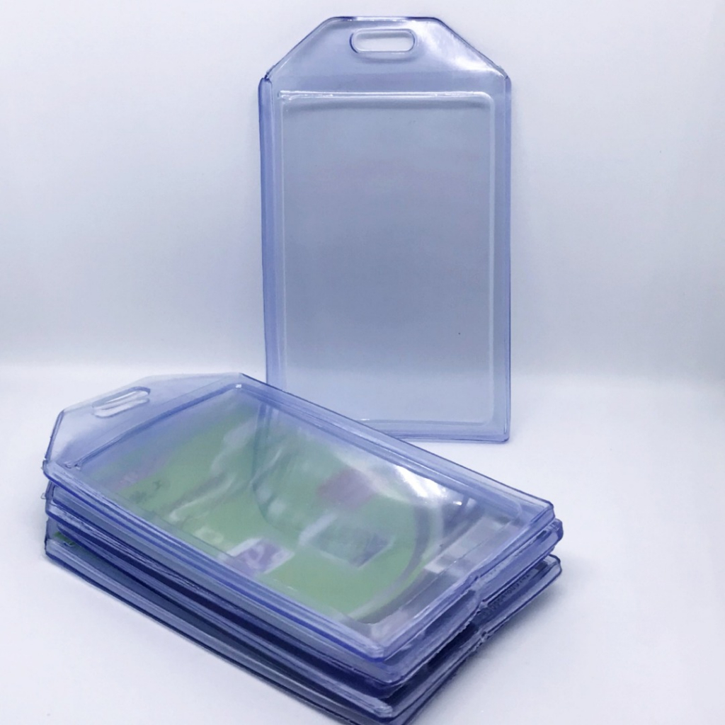 Soft Acrylic ID card Holder Rubberized ID holder | Shopee Philippines