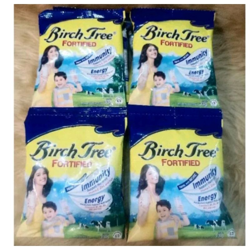 Birch tree fortified powdered milk 33g x 8pcs Shopee Philippines