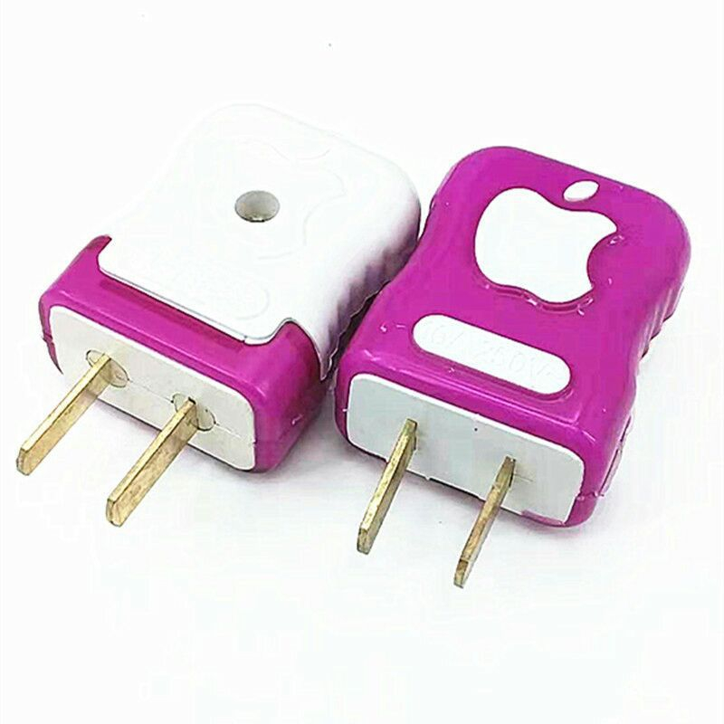 Household portable Plug Two Foot Plug Electric Wire Power Plug Socket with Electric Wires