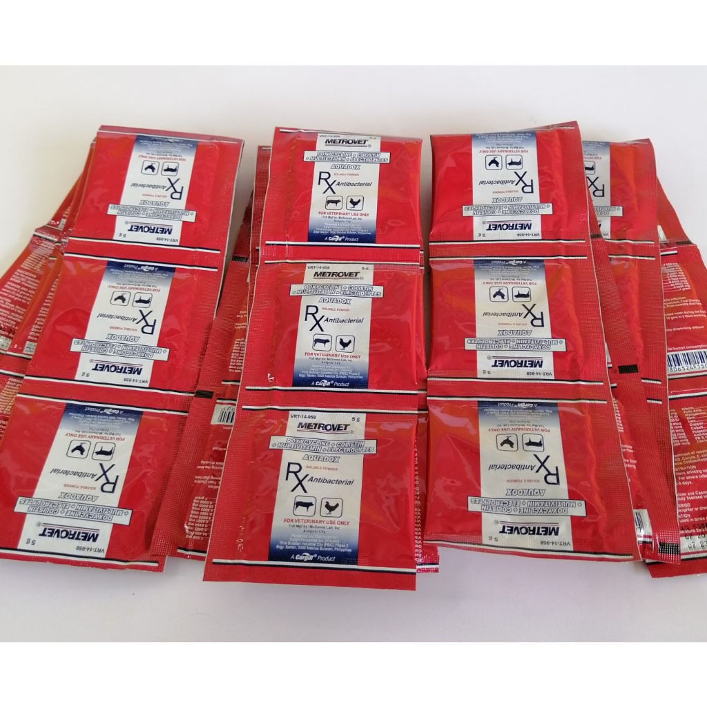 [VET SUPPORT] METROVET AQUADOX SOLUBLE POWDER PARA SA BABOY: PIGS ...