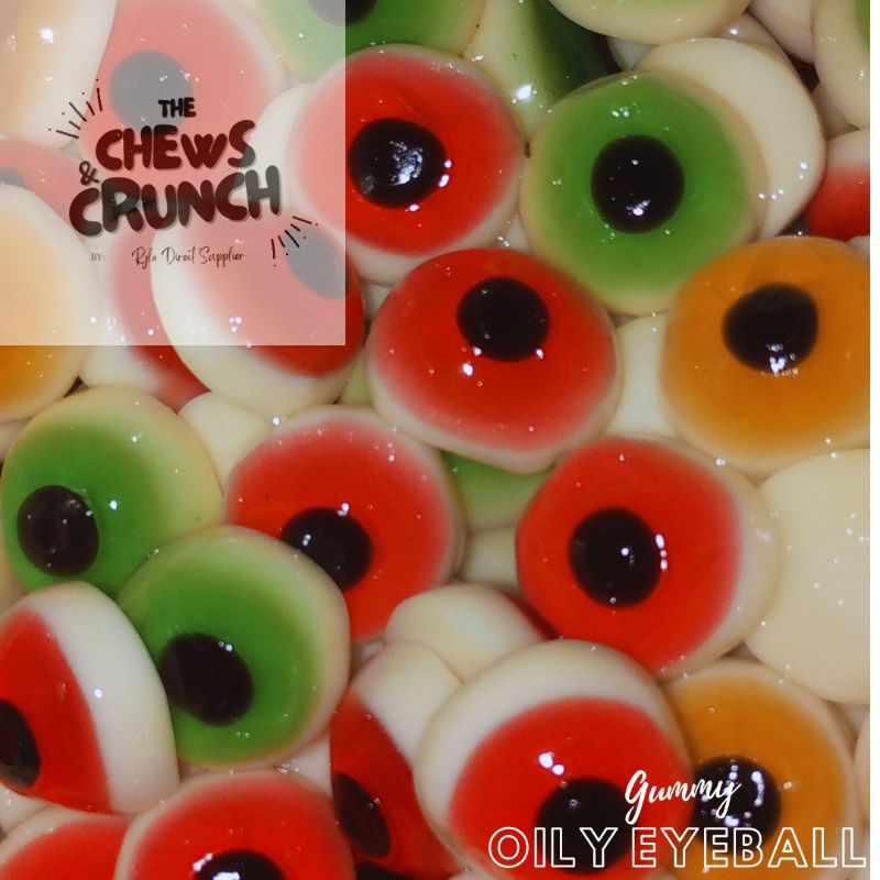 GUMMY CANDY EYEBALL/COLORED EYE/HUMAN EYE 50G•100G Shopee Philippines