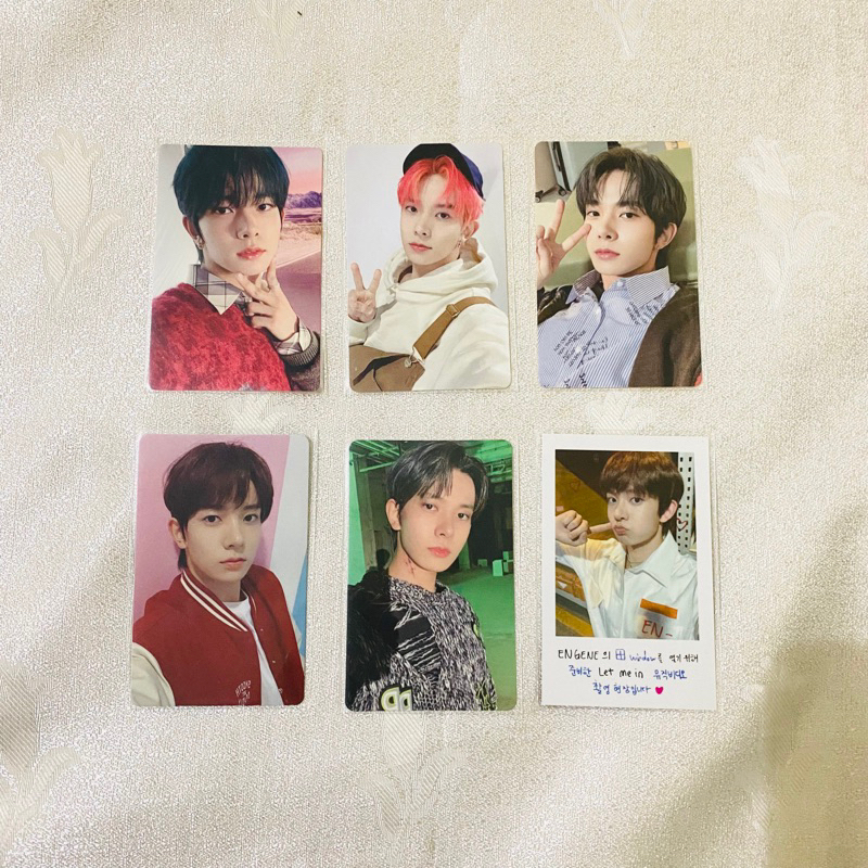 Enhypen Heeseung Photocard Little Wishes En connect STC SPC Ggu Ggu ...