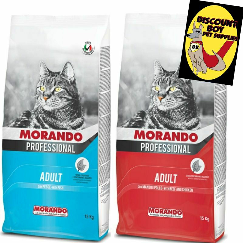 Morando Professional Dry Cat Food for Adults 15kg Original