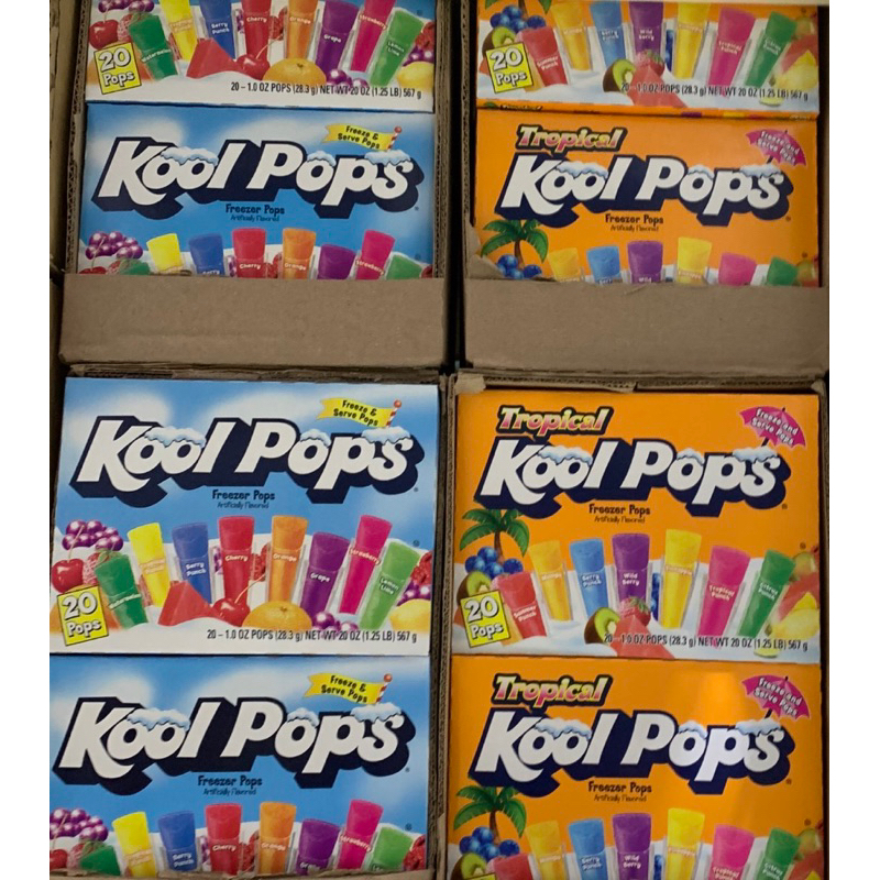 Kool Pops Freezer Pops 20pcs Shopee Philippines