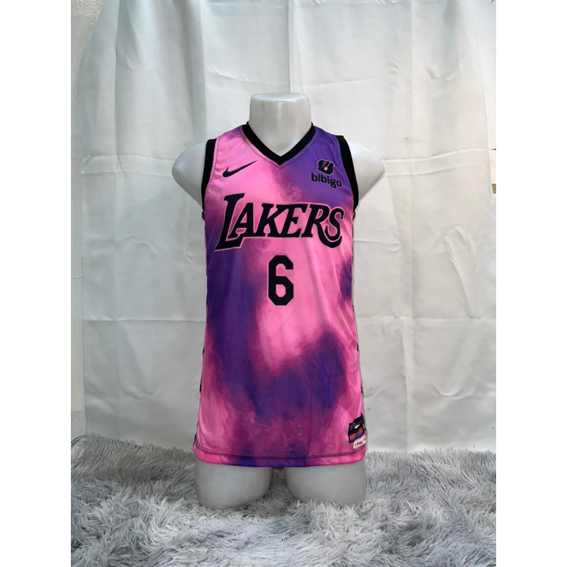 LKRS Tie dye PINK BASKETBALL JERSEY FULL SUBLIMATION/ jersey fan wear