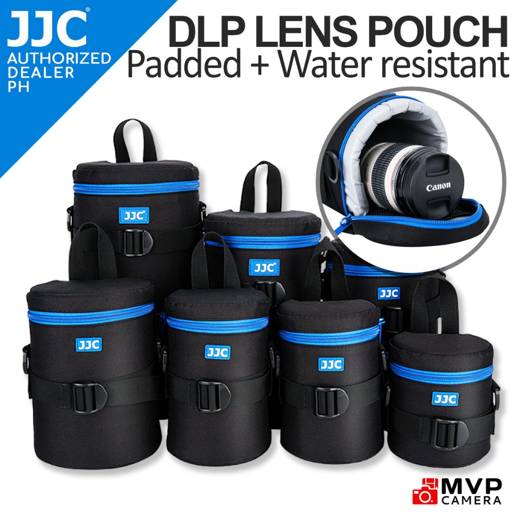 JJC Deluxe Lens Pouch Series DLP 1II 2II 3II 4II 5II 6II 7II 8II Thick