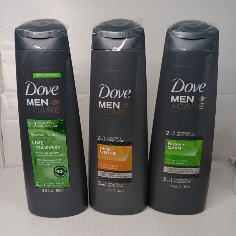 Dove Mencare 2 In 1 Shampoo And Conditioner Fresh And Clean12 Fl Oz Shopee Philippines 1107